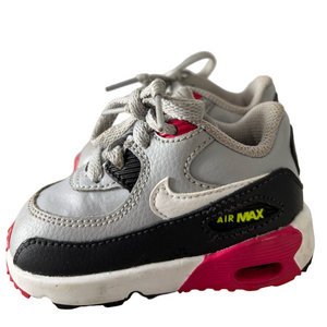 Nike Air Max Sneakers Baby Boy Shoes Size 4C Grey Red Black Walking
